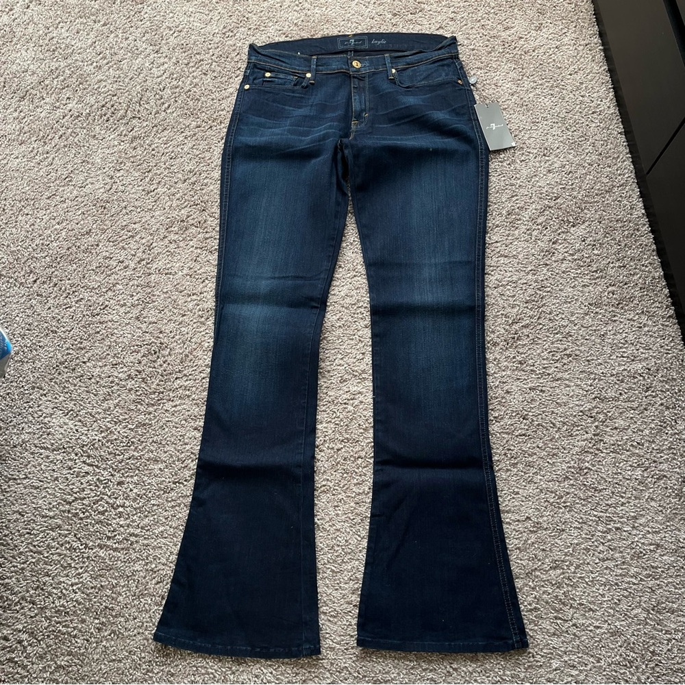 NWT 7 For All Mankind Kaylie Jeans size 32 - Picture 2 of 9